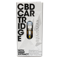 BrainMax CéBéDé Cartridge STRONG, náplň do CéBéDé Pen Vaporizéru, 0,5 ml, 50%