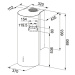Franke FTU 3805 XS  Nerez komínový odsavač par 335.0518.748