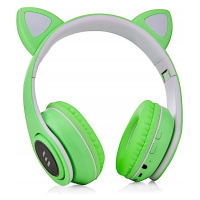 dárek Pod Vánoční Stromeček Bluetooth Sluchátka Kočičí Uši