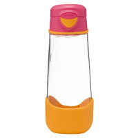 Sport lahev na pití 600 ml- růžová/oranžová