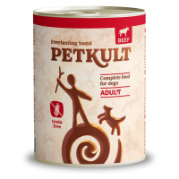 Petkult Konz. Adult 800g - 12ks Hovězí