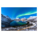 Fotografie The aurora borealis lights up in, Francesco Bergamaschi, 40 × 26.7 cm