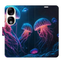 iSaprio Flip pouzdro Jellyfish pro Honor 90 5G