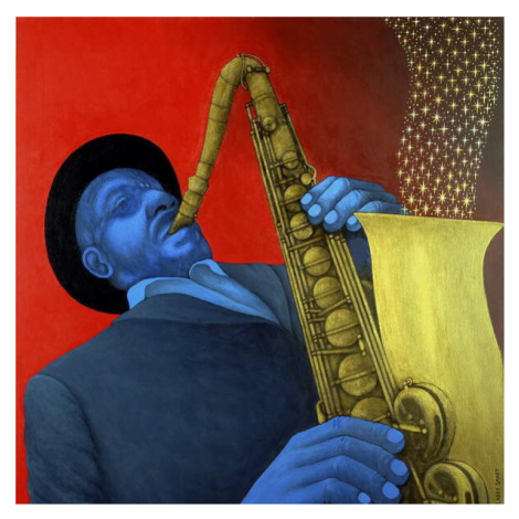 Obrazová reprodukce Ben Webster (1909-73), Smart, Larry, 40 × 40 cm