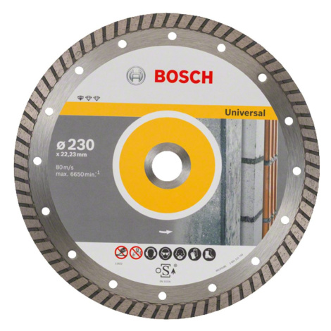 Diamantový kotouč turbo Bosch Standard for universal 230 mm 2608602397