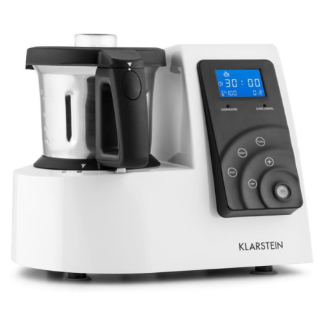 Klarstein Kitchen Hero 9 in 1, bílý kuchyňský robot, 2 l, 600/1300 W,