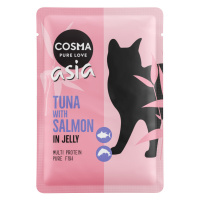 Cosma Thai/Asia kapsičky 24 x 100 g - tuňák & losos v želé