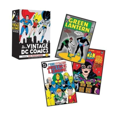 Chronicle Books Z historie DC Comics 100 ks pohlednic