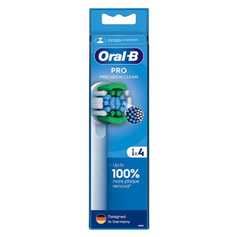 Oral-B Pro Precision Clean Kartáčkové Hlavy, 4 ks. Získejte slevu 10% zadáním EAN: 9985910005981