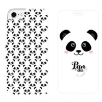 Flipové pouzdro na mobil Apple iPhone 7 - M030P Panda Amálka