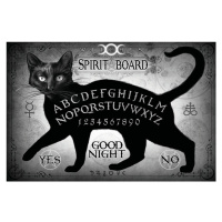 Ilustrace Black Cat Spirit Board, Alchemy, 40 × 26.7 cm