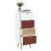 vidaXL Skříň highboard se zásuvkami 40 x 30 x 95 cm kompozitní dřevo