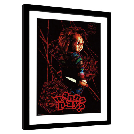 Obraz na zeď - Chucky - Wanna Play GB Eye