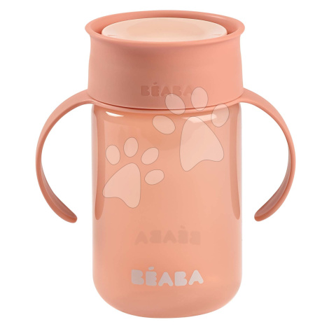Hrnek pro miminka 360° Learning Cup Beaba Pink na učení se pít růžový od 12 měsíců
