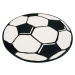 Dětský koberec Hanse Home Football, ⌀ 100 cm