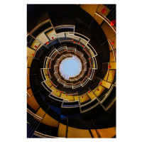 Fotografie Spiral stairs, konglingming, 26.7 × 40 cm