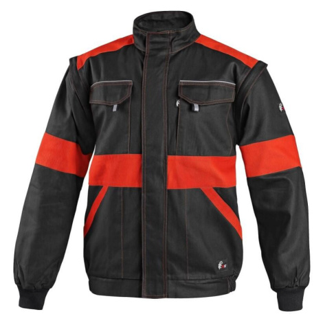 Blůza CXS LUXY EDA, pánská, černo-oranžová, vel. 46