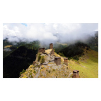 Fotografie Beautiful view of medieval monastery old, Stanislav Onasenko, 40 × 22.2 cm