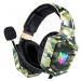 Onikuma K8 Camo Sluchátka Přes Uši Kabelová S Rgb Mikrofonem