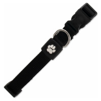 Obojek Active Dog Premium M černý 2x34-49cm