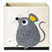 3 SPROUTS - Úložný box Mouse Gray