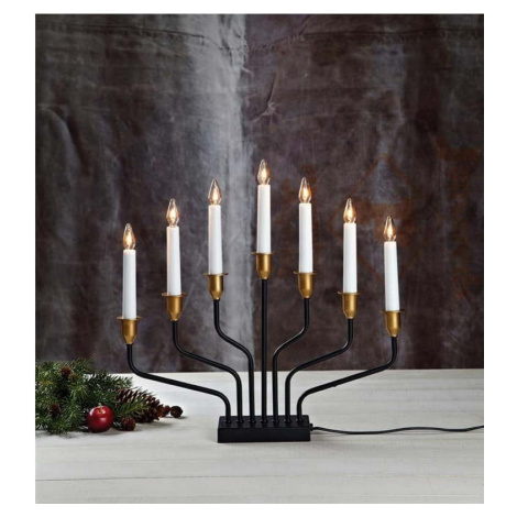 Černá světelná dekorace s vánočním motivem Brosa – Markslöjd