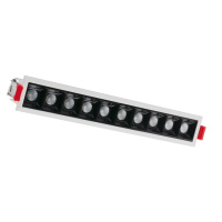 CENTURY MINIMAL Recessed linear LED 20W 4000K 1600lm CRI95 45d MOUNTING CLIP