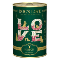 Dog's Love Limited zimní edice Jelen, 400 g