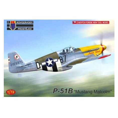 Kovozávody Prostějov model P-51B Mustang Malcolm