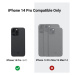 Pitaka MagEZ 3 600D case, black/grey - iPhone 14 Pro