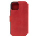Kožené pouzdro typu kniha FIXED ProFit pro Apple iPhone 13 Pro, červená
