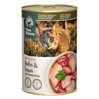 Pure Nature Cat Adult Kuře a Bažant s petrželkou 400 g