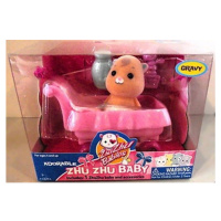 Zhu zhu babies miminko v kočárku gravy + 2 oblečky zdarma