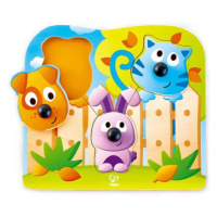 Hape Puzzle s úchytkami - Domácí zvířata