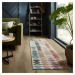 Flair Rugs koberce Běhoun Moda Archer Multi - 60x230 cm