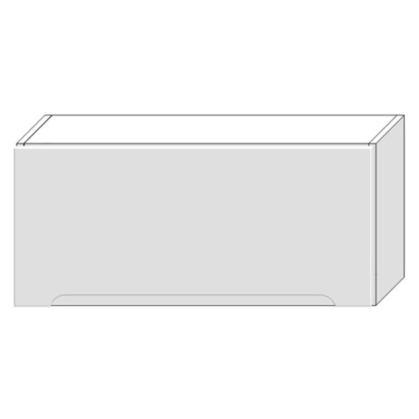 Kuchyňská skříňka Zoya W80okgr/560 bílý puntík/bílá BAUMAX