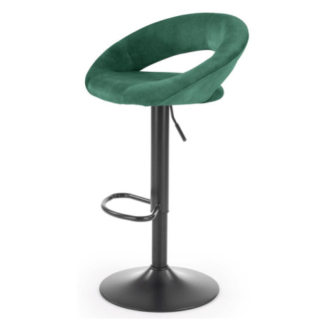 Barová židle SCH-102 tmavě zelená