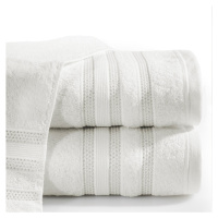 Bavlněný froté ručník s proužky JUDYTA 50x90 cm, krémová, 500 gr Mybesthome