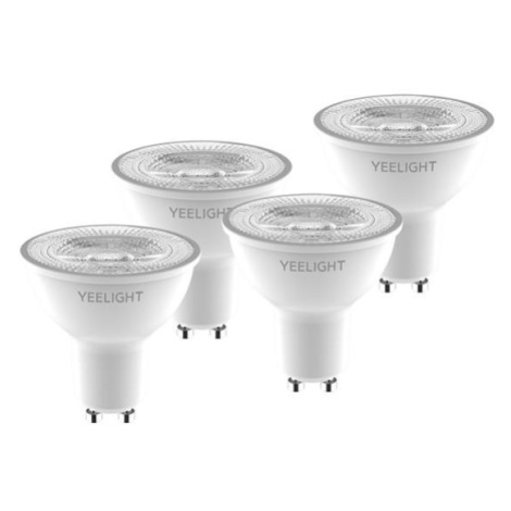 Smart LED žárovka GU10 4,8W YEELIGHT W1/4 pack WiFi sada 4ks