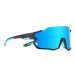 KDEAM Gilbert 06 Black / Light Blue