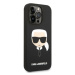 Karl Lagerfeld KLHMP14LSLKHBK hard silikonové pouzdro iPhone 14 PRO 6.1" black Silicone Karl`s H