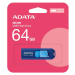 ADATA Flash Disk 64GB UC300, USB-C 3.2, modrá