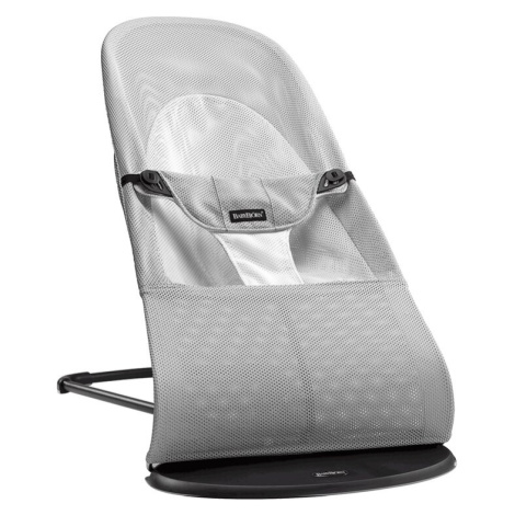 BABYBJÖRN Lehátko Balance Soft, Silver/White Mesh Babybjörn