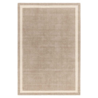 Béžový ručně tkaný vlněný koberec 120x170 cm Albi – Asiatic Carpets