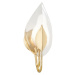 HUDSON VALLEY nástěnné svítidlo BLOSSOM mosaz zlatá E14 1x60W 4801-GL-CE