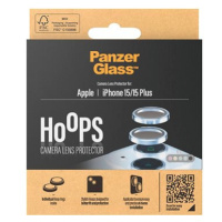 PanzerGlass HoOps Apple iPhone 15/15 Plus - ochranné kroužky pro čočky fotoaparátu - modrý hliní