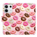 iSaprio flip pouzdro Donuts Pattern 03 pro Xiaomi Redmi Note 13 5G