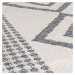 Flair Rugs koberce Kusový koberec Deuce Teo Recycled Rug Monochrome - 160x230 cm