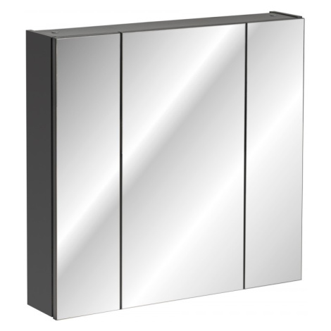Comad Koupelnová skříňka se zrcadlem Monako 841 2D šedá