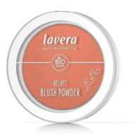 LAVERA Sametová pudrová tvářenka 01 Rosy Peach 4,5 g